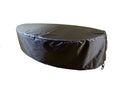 Small Rectangle Dining Table Chairs Cover - 105" W x 60" D x32" H - Mercury