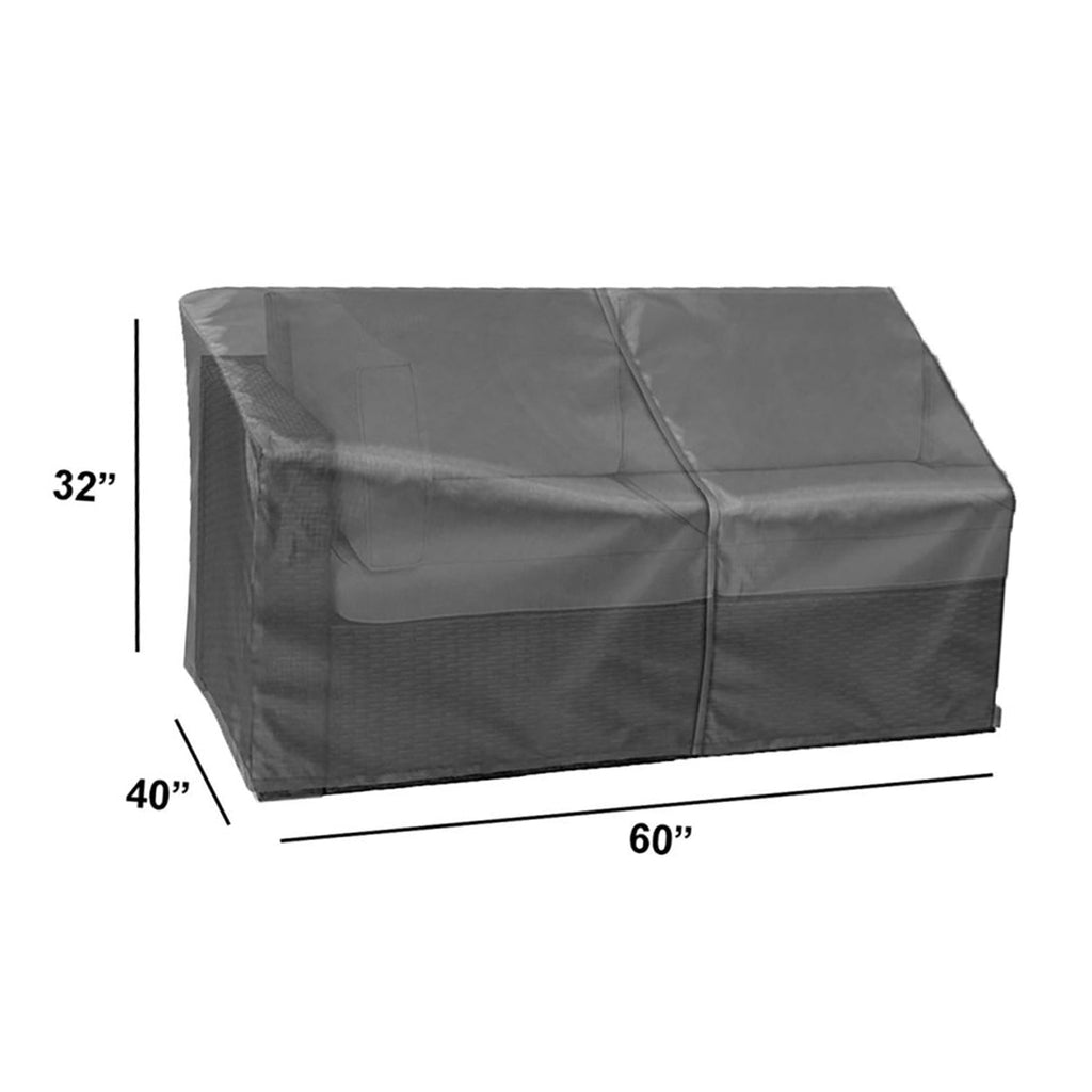 Modular Cover Loveseat Left End - 60"Wx40"Dx18"H
- Mercury