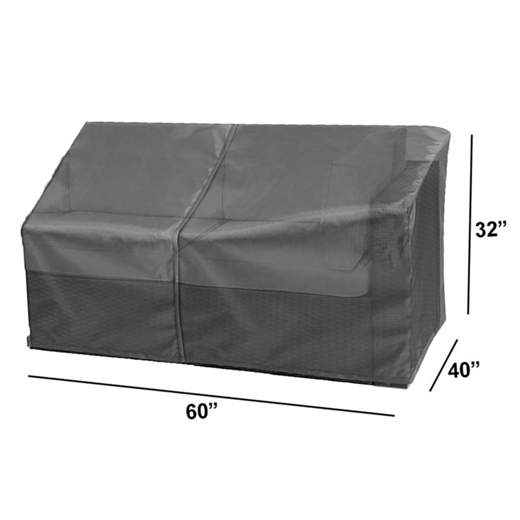 Modular Cover Loveseat Right End - 60"Wx40"Dx18"H
- Mercury