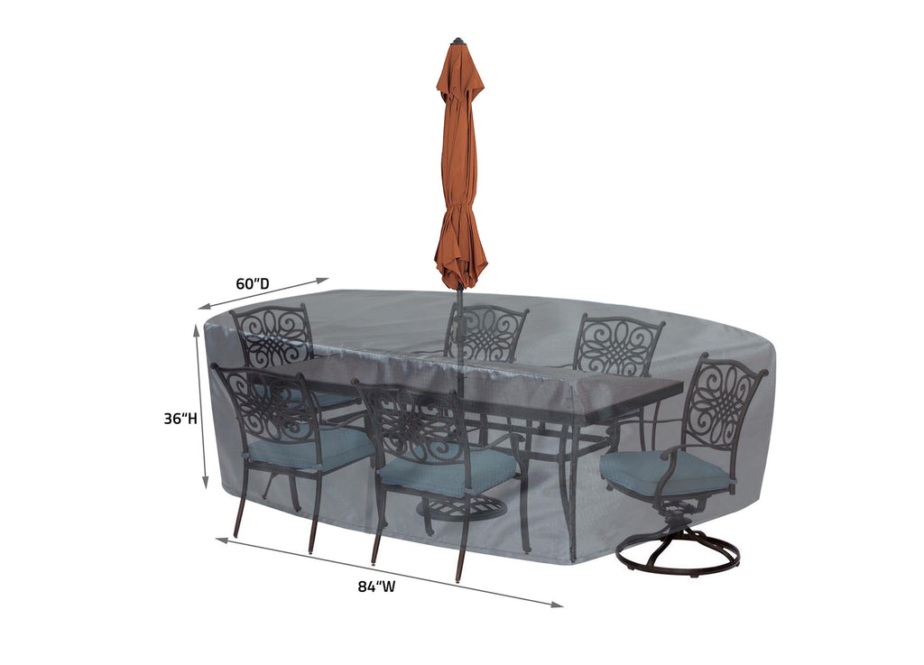 Shield Mercury Cover for 587 Fits Small Oval/RectangleTable & Chairs