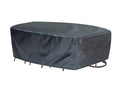 Oval/Rectangle Table Chair Cover 2X-Large - 96''Wx180''Dx36''H - Mercury