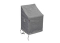 Premium Heavy-Duty Small Chair Cover - 3-Layer Water & UV-Resistant, Platinum Series, 25.5"W x 28"D x 29''/42"H for Outdoor Patio Furniture