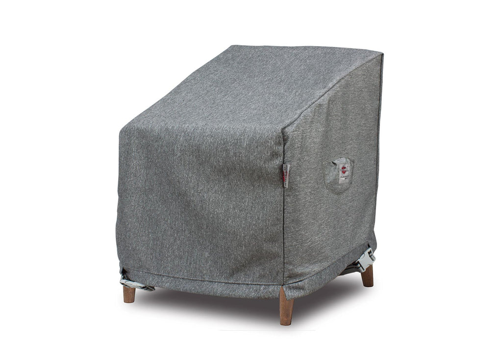 Premium Heavy-Duty Large Chair Cover, 37"W x 35"D x 24/36"H, Platinum