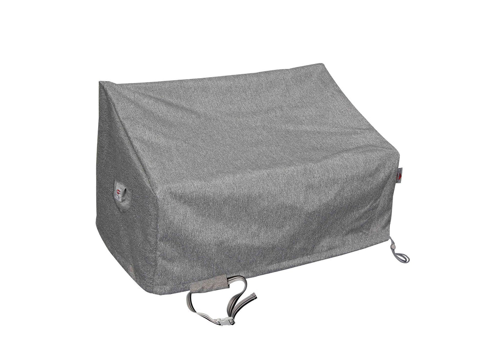 Premium Heavy-Duty Large Loveseat Cover - 3-Layer Water & UV-Resistant, Platinum Series, 62.5"W x 35"D x 24''/36"H for Outdoor Patio Furniture
