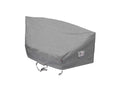 Premium Heavy-Duty Circular Sofa Cover - 3-Layer Water & UV-Resistant, Platinum Series, 86''/44''Wx36''Dx32''H for Outdoor Patio Furniture