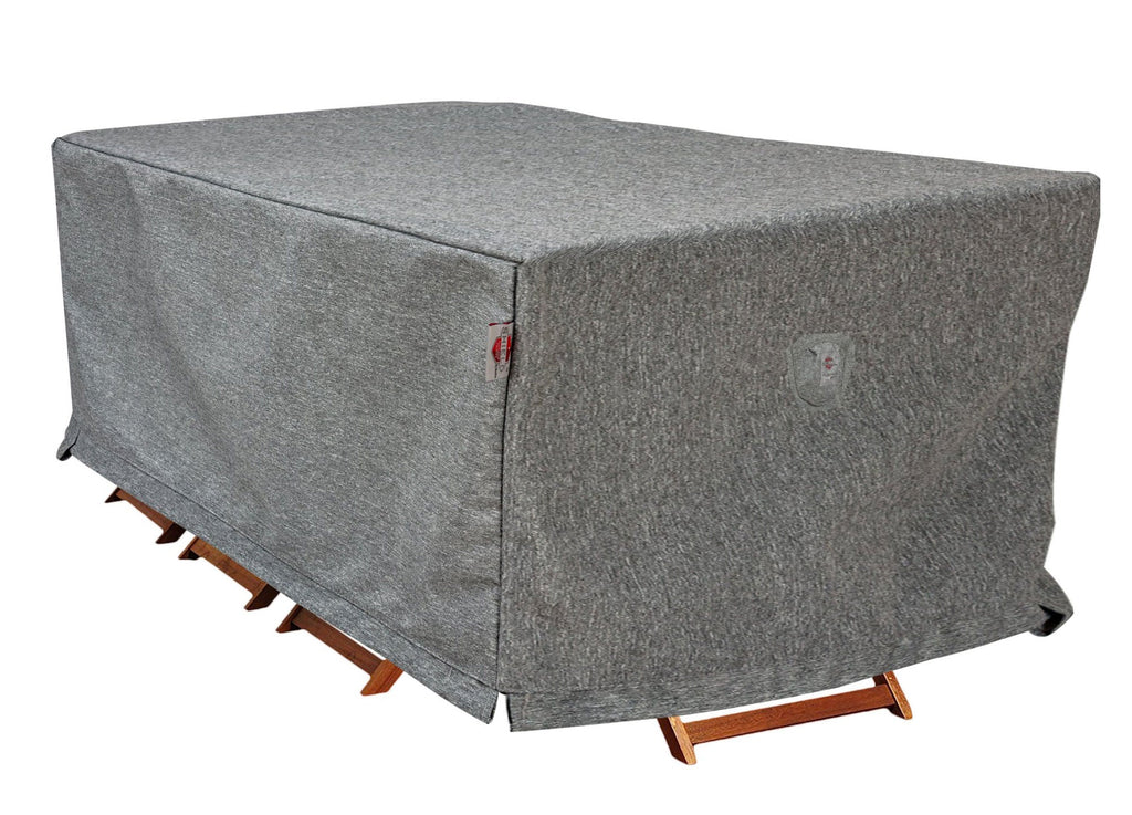 Premium Heavy-Duty Rectangular Dining Set Cover, Platinum Series, 120"W x 78"D x32"H