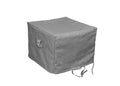 Premium Heavy-Duty Square Fire Table Cover - 3-Layer Water & UV-Resistant, Platinum Series, 44" W x 44" D x 25" H for Outdoor Patio Furniture