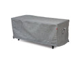 Premium Heavy-Duty Rectangular Fire Table Cover - 3-Layer Water & UV-Resistant, Platinum Series, 56" W x 36" D x 25" H for Outdoor Patio Furniture