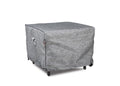 Premium Heavy-Duty Accent Table Cover, Platinum, 26"Wx 26"D x 21"H