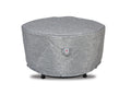 Premium Heavy-Duty Round Fire Table Cover, Platinum Series, 36.5'Dia'x25''H