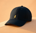 Loki & Ivy Wolf Emblem Brushed Twill Unstructured Cap