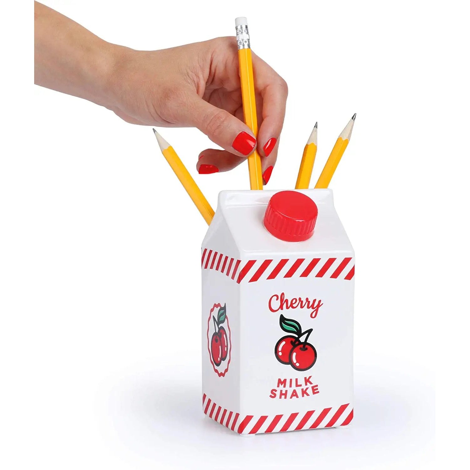Pinup Girl Desk Set | Notebook, Pen Cup, and Pen Gift Bundle