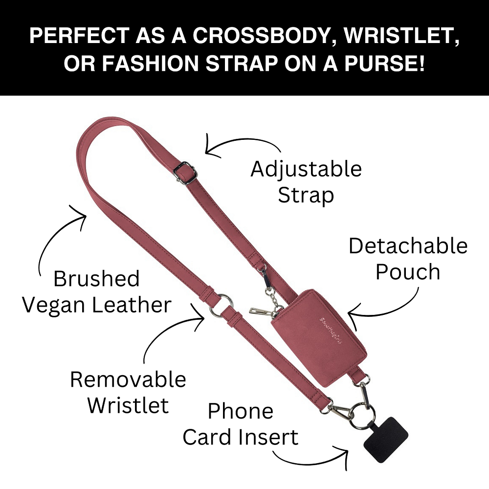 Clip & Go - Brushed Vegan Leather Strap