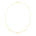 14k Yellow and Rose Gold Mom Necklace