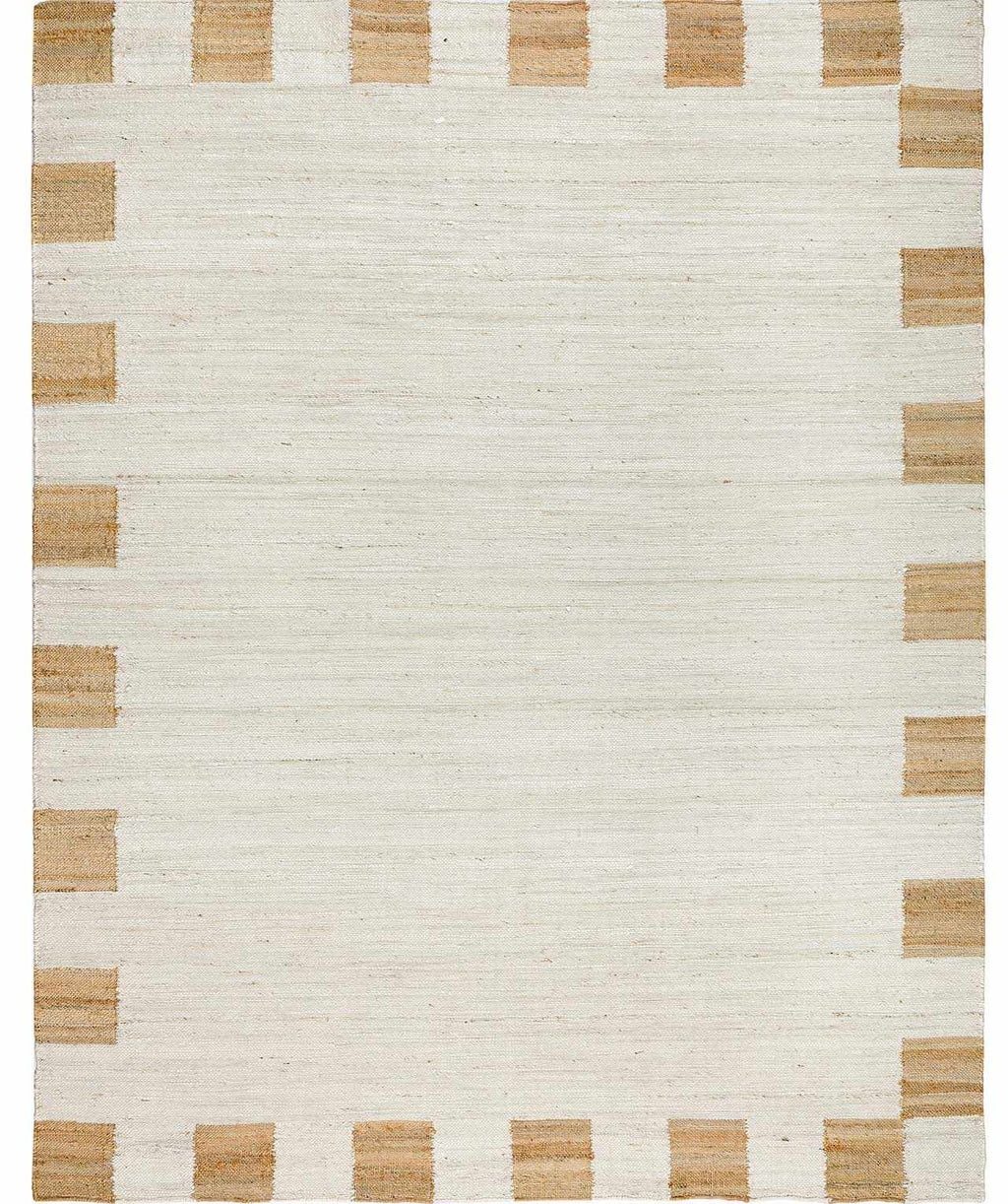 Rocio White Jute Carpet