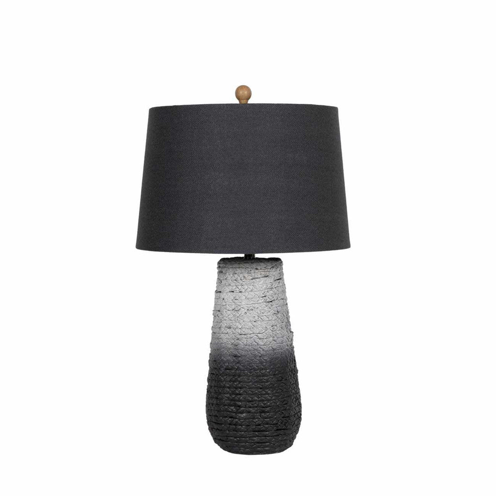 Dingras Pale Blue Jute Table Lamp - Clearance