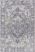 Neyland Iris Gray Area Rug 2359