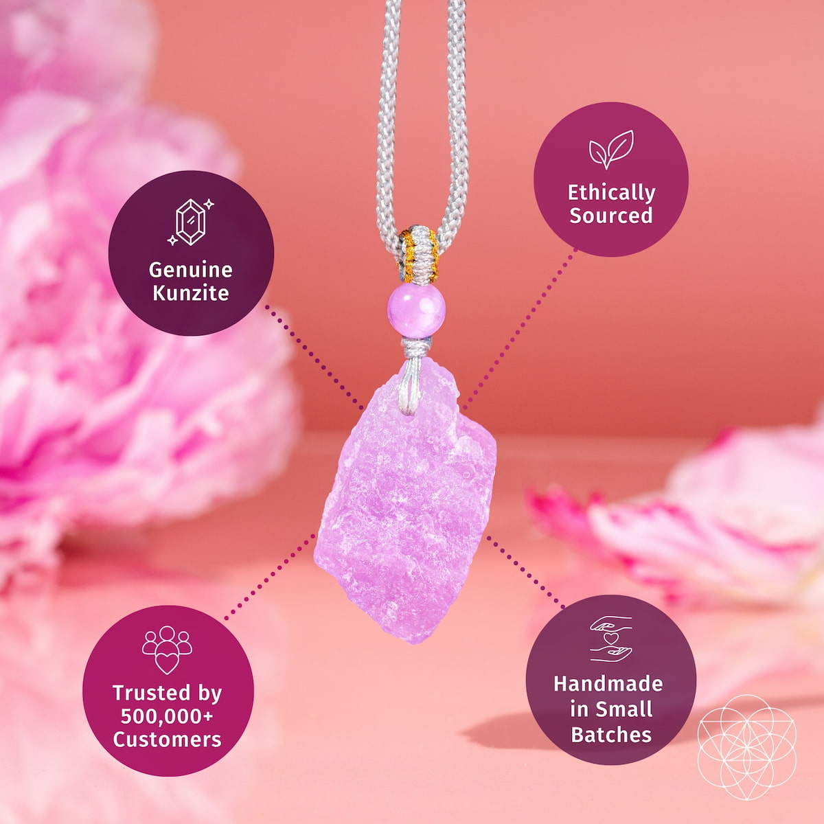 Rarer Than Diamonds - The Pink Kunzite Pendant
