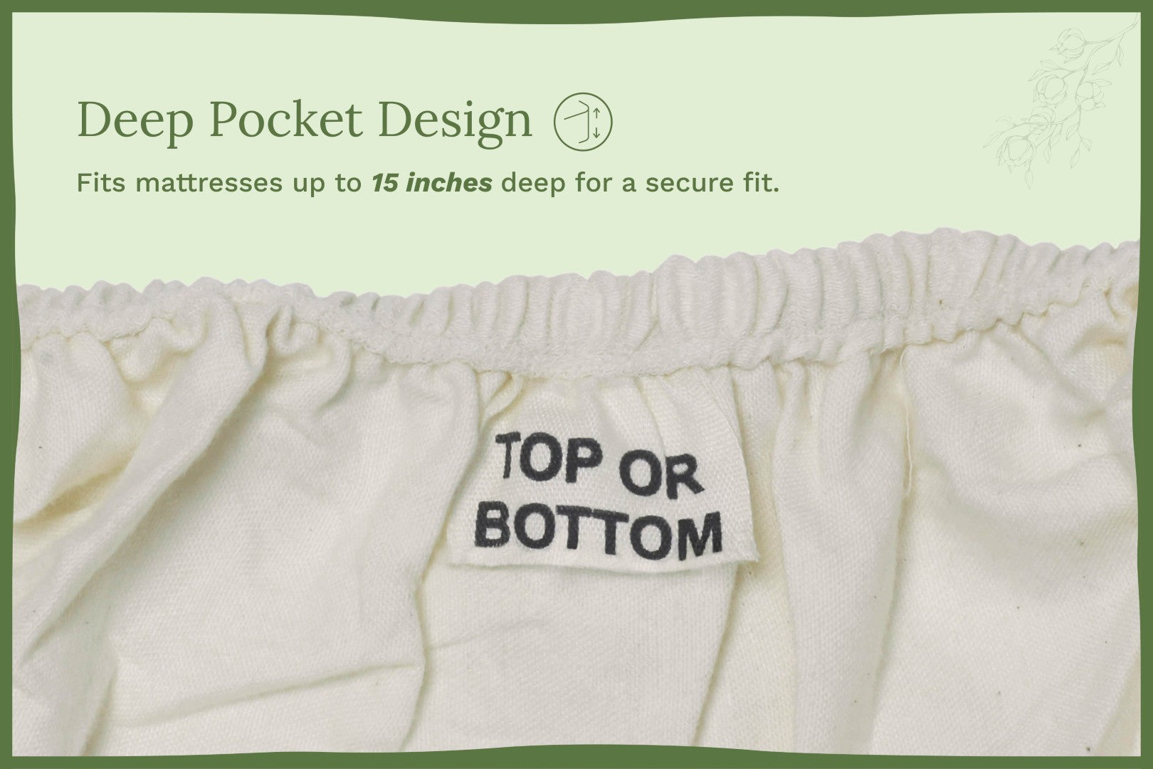 Organic Sateen Bed Sheets Set