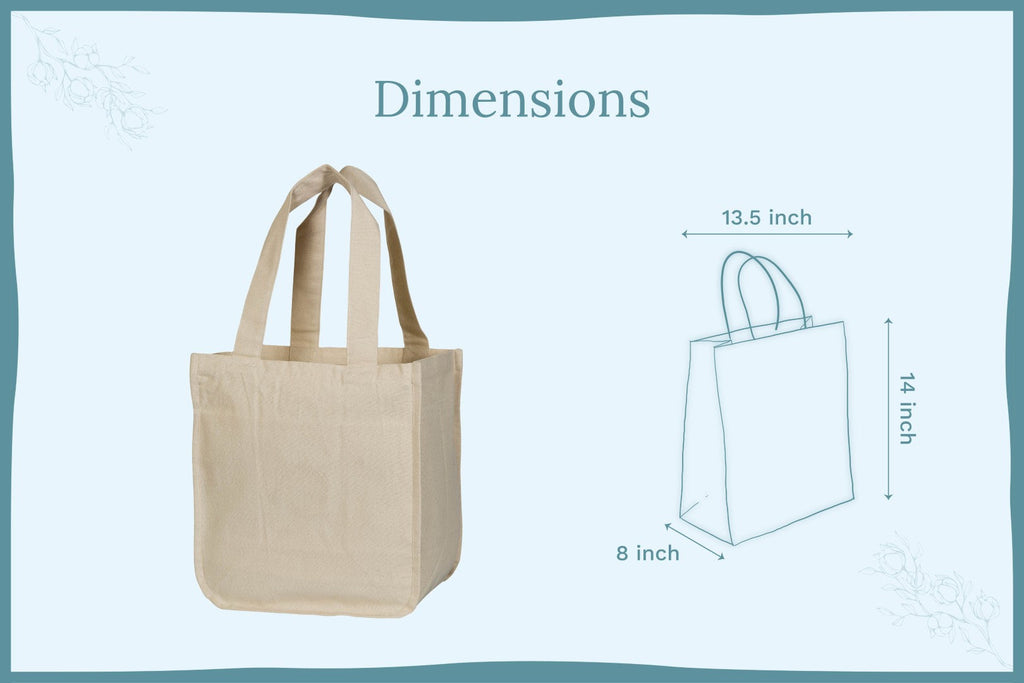 Canvas Grocery Tote Bags