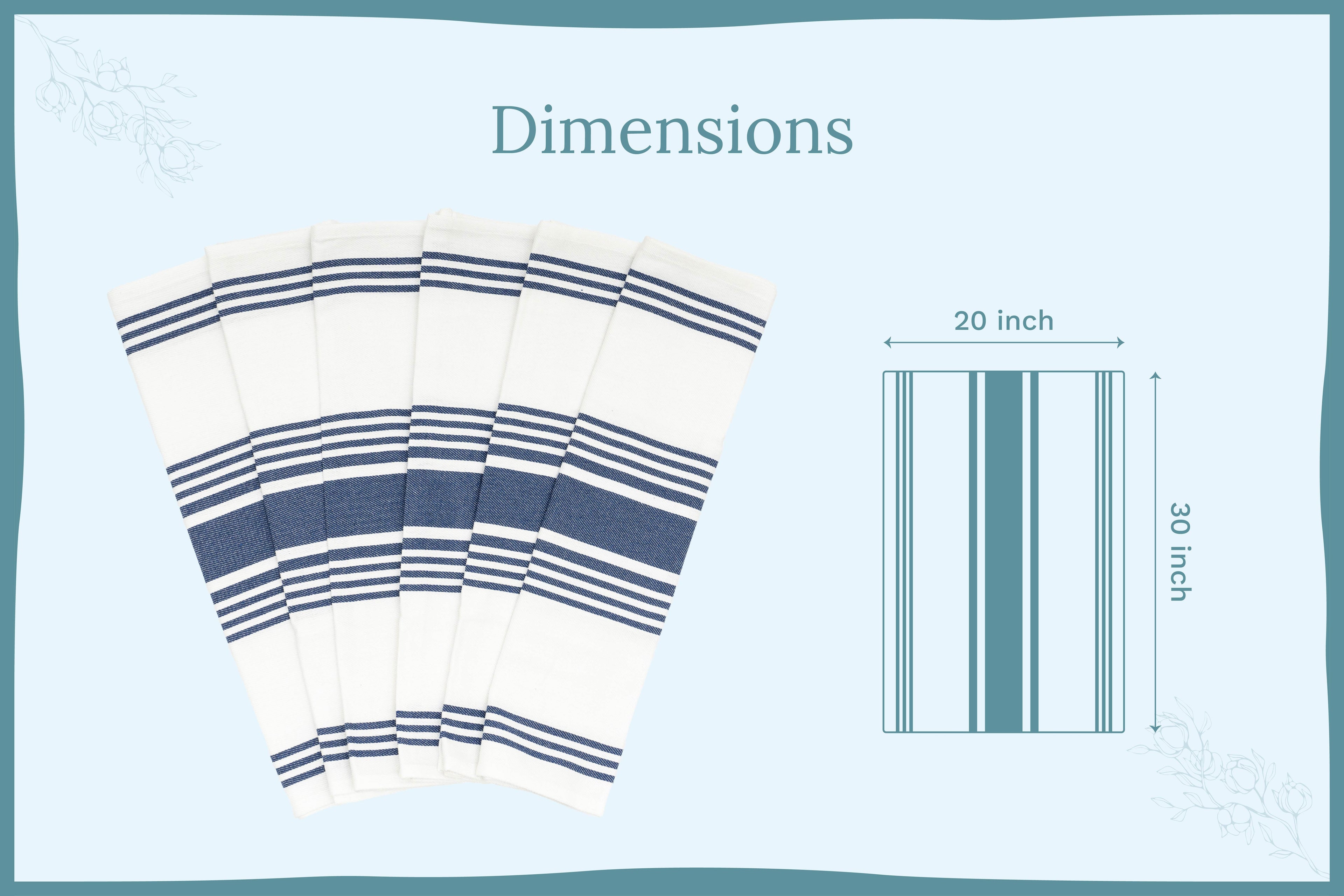 Striped Kitchen Towels