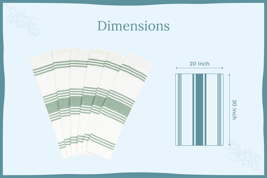 Striped Kitchen Towels