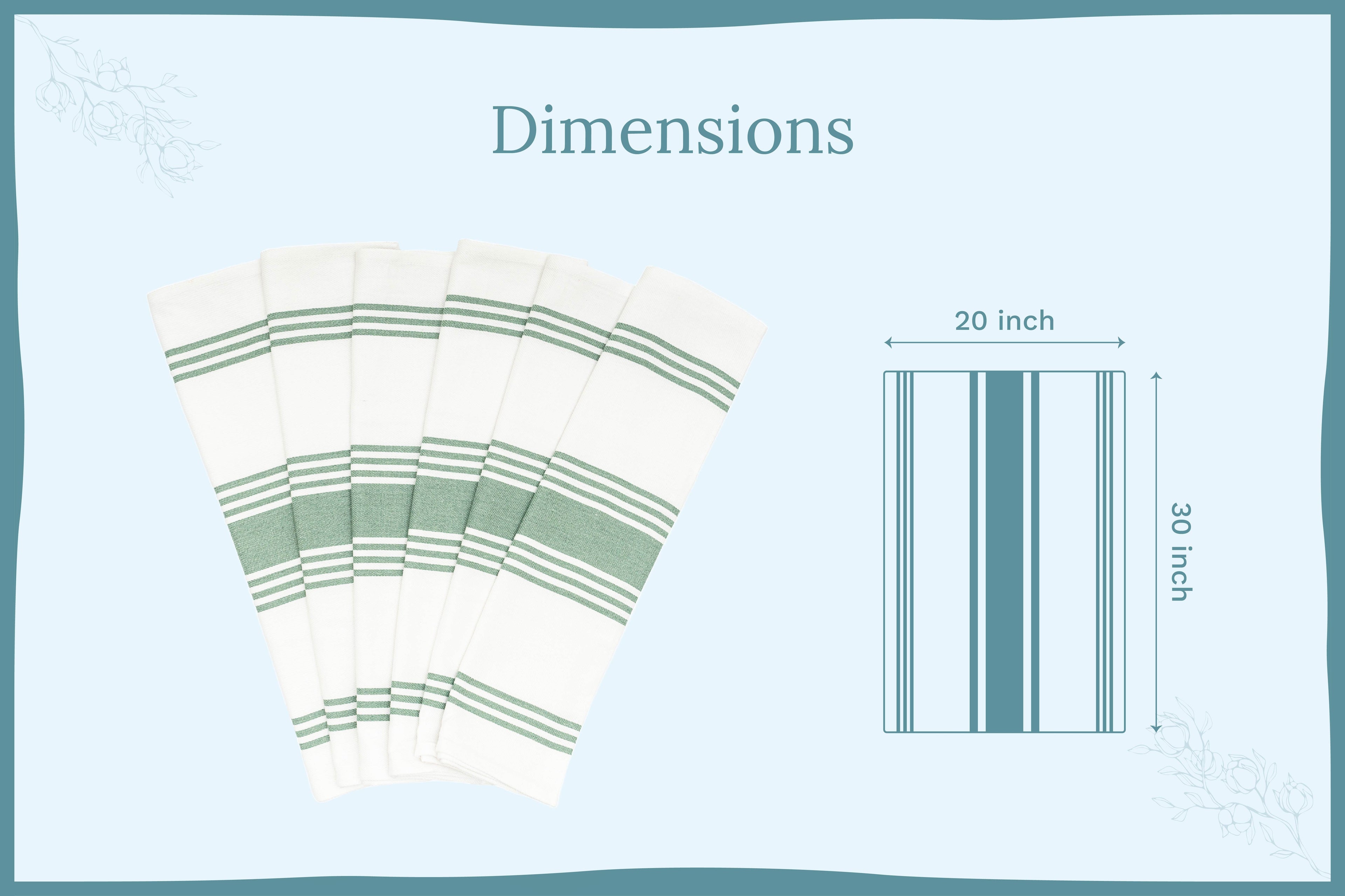 Striped Kitchen Towels