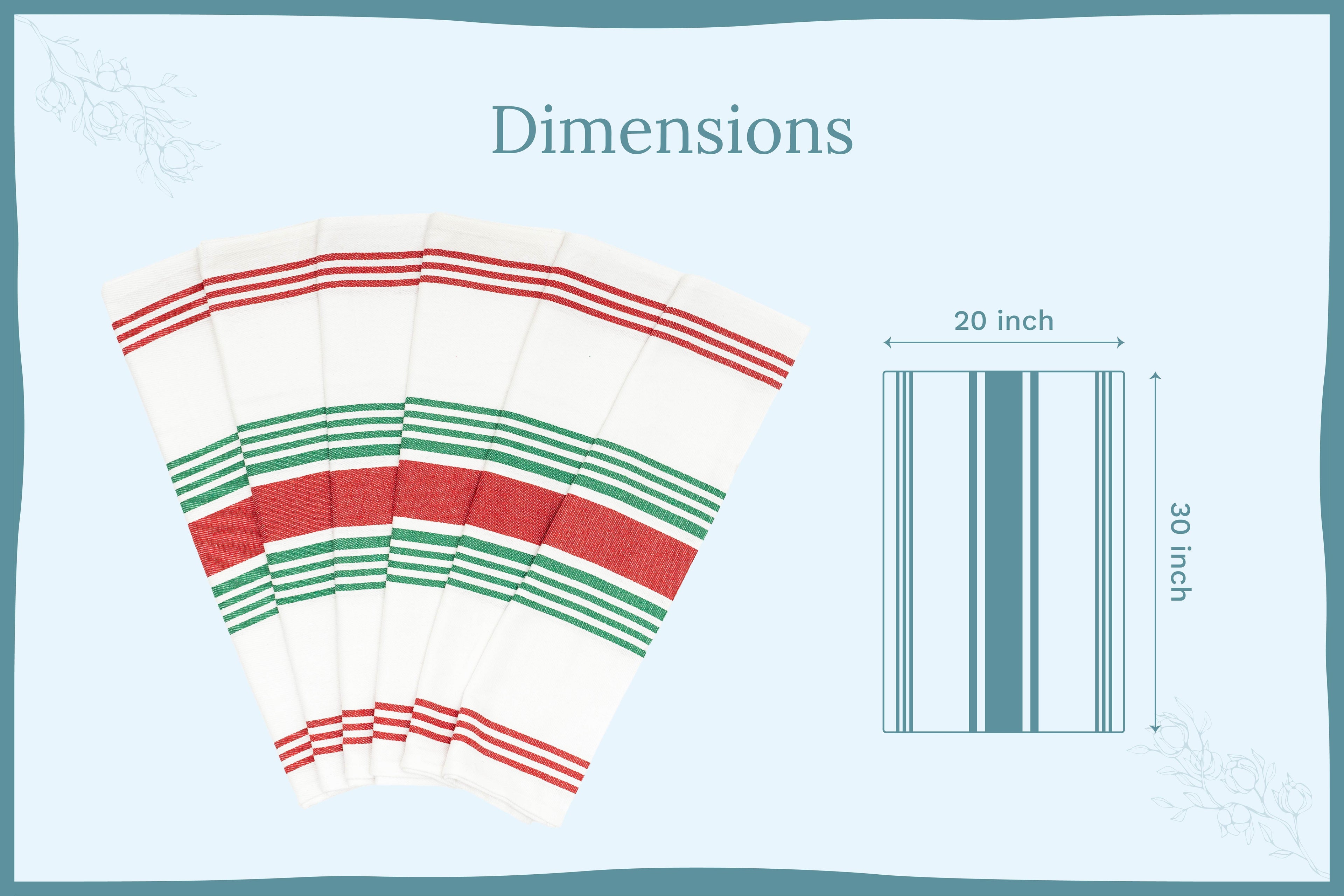 Striped Kitchen Towels