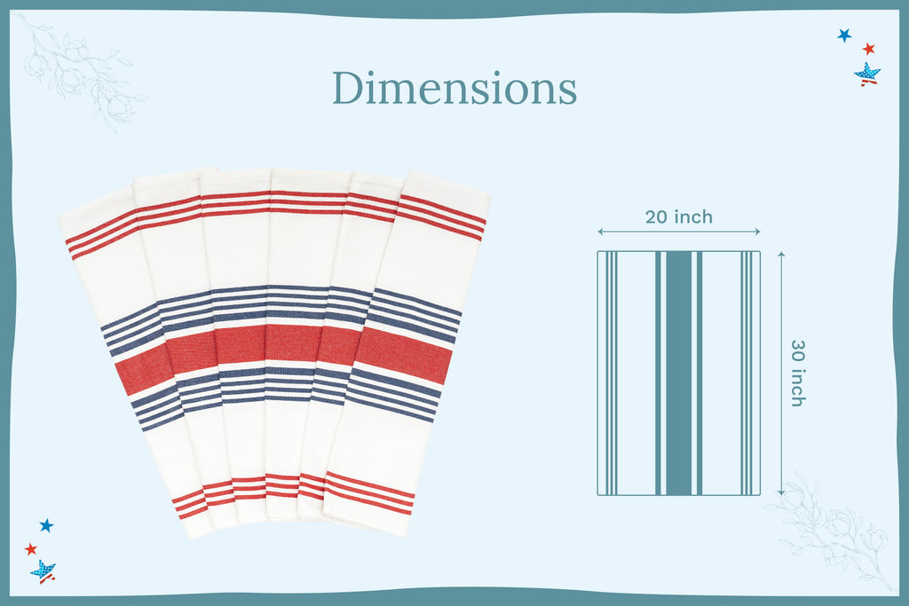 Striped Kitchen Towels