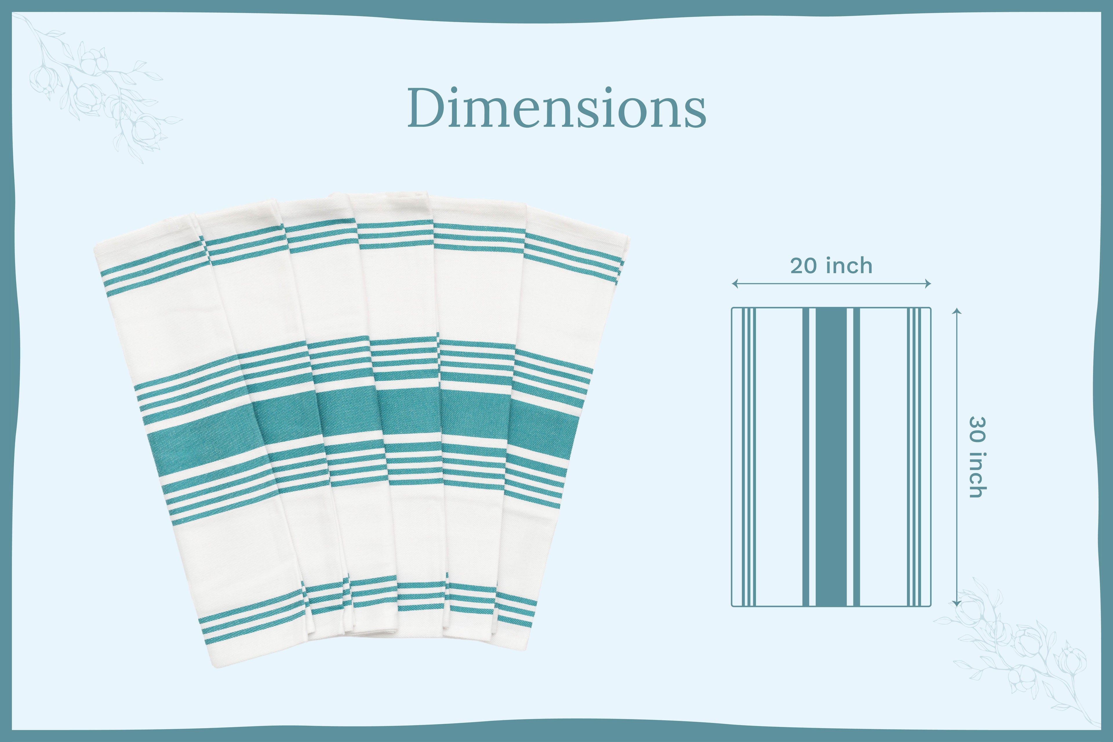 Striped Kitchen Towels