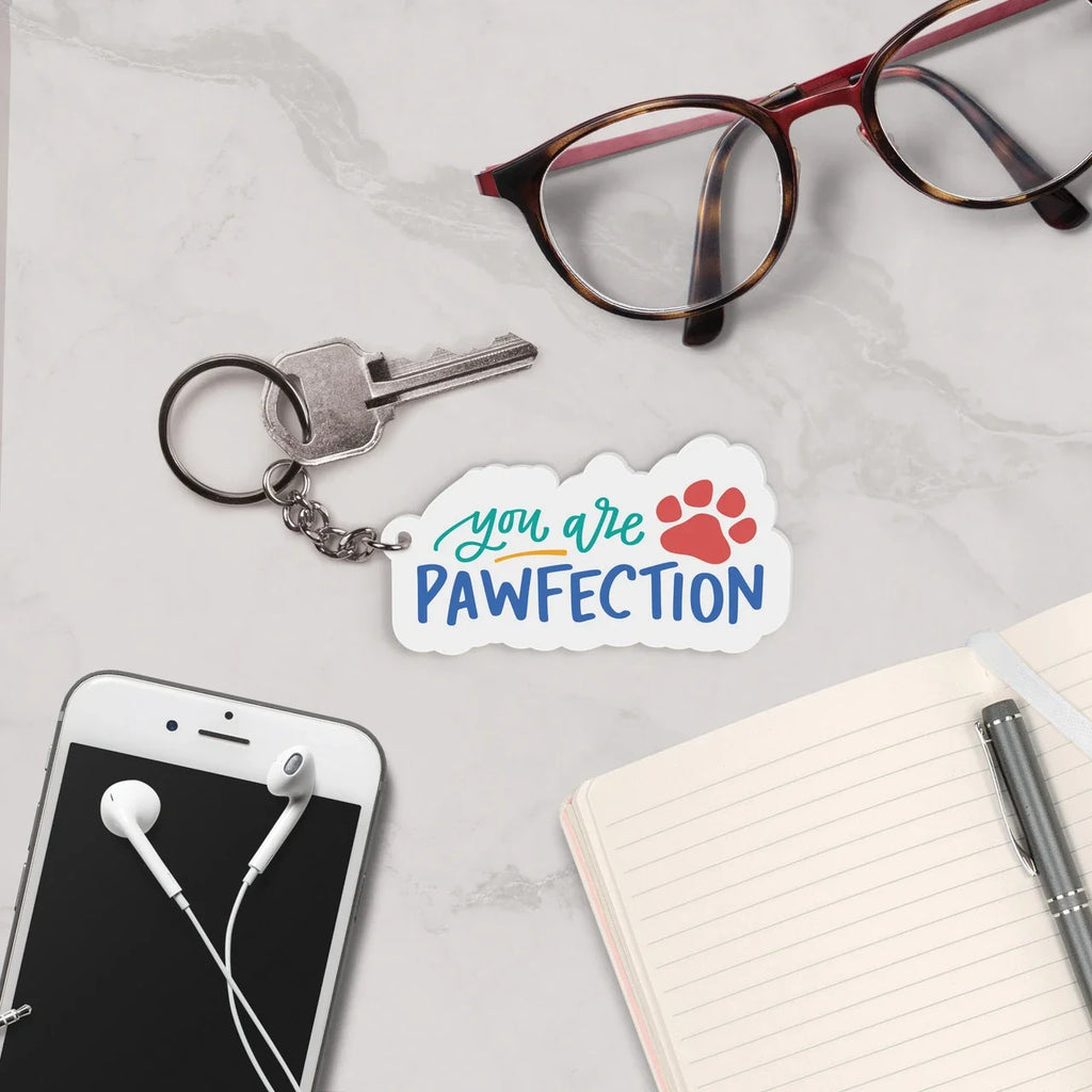Dog-Themed Acrylic Keychains | 5 Style Options | Rescue Favorite Breed, I Woof You & Puppy Lover