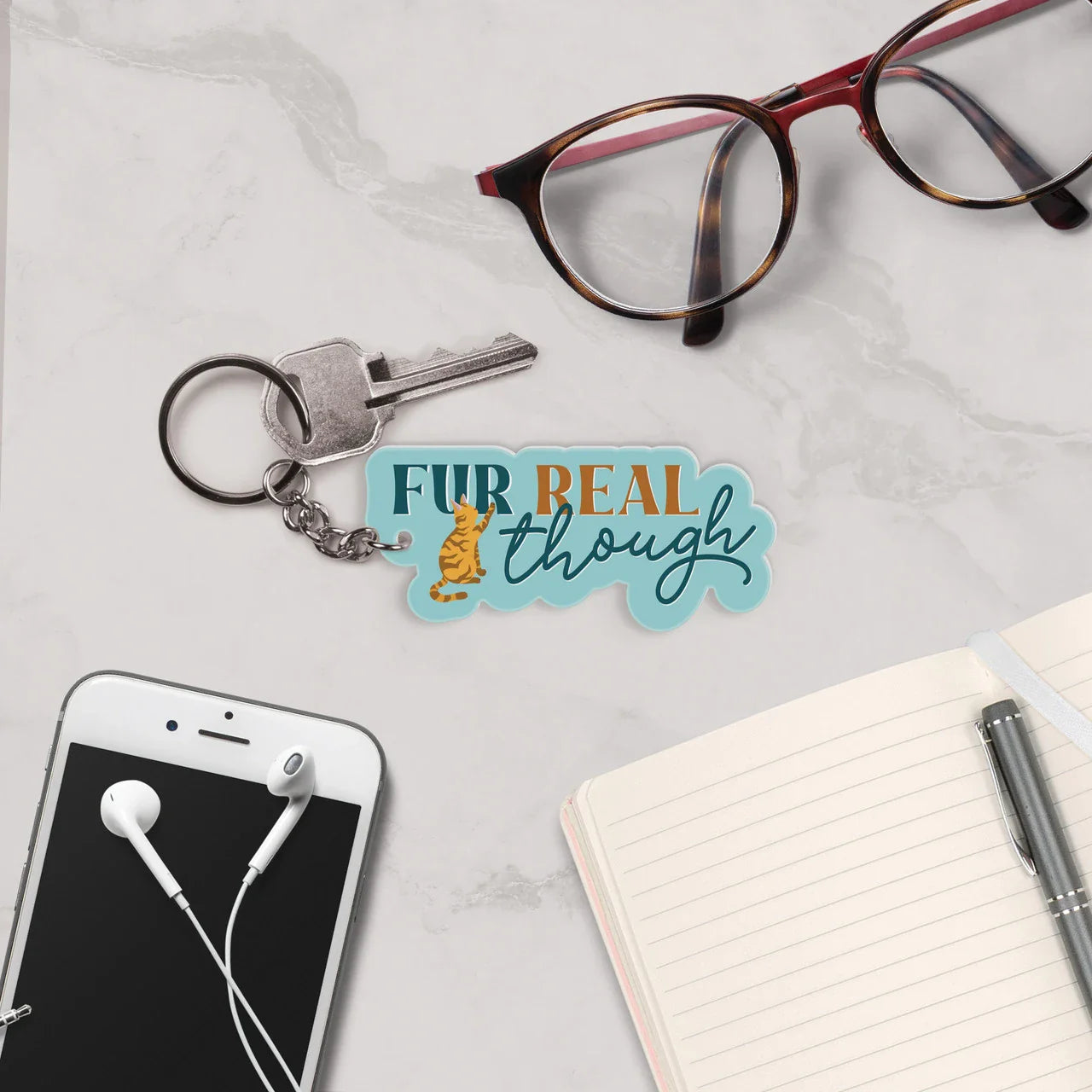 Dog-Themed Acrylic Keychains | 5 Style Options | Rescue Favorite Breed, I Woof You & Puppy Lover