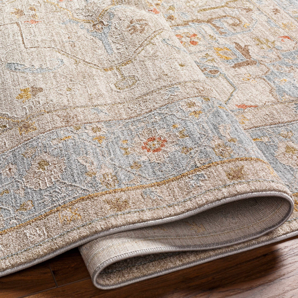 Ehan Cream Thick Luxe Oushak Rug