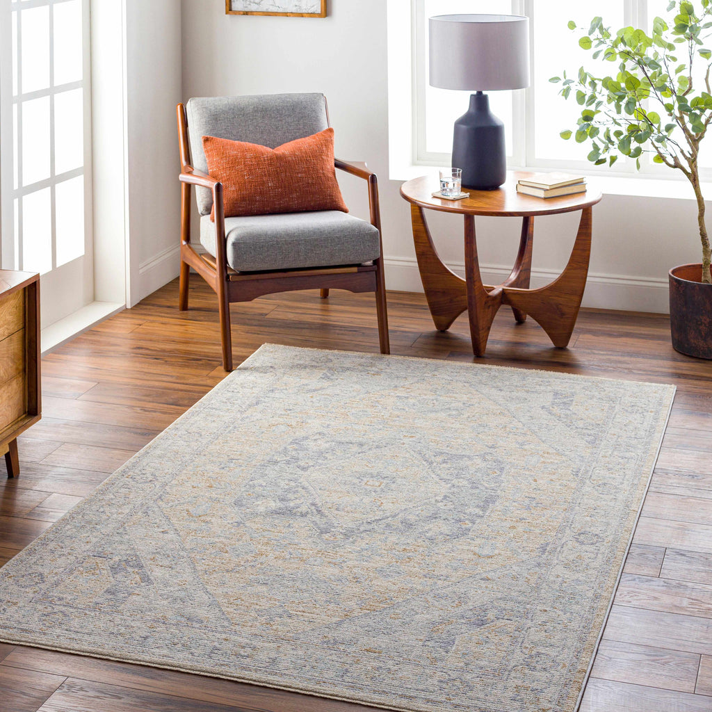 Ehan Cream Thick Luxe Oushak Rug