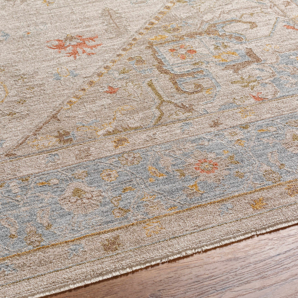 Ehan Cream Thick Luxe Oushak Rug