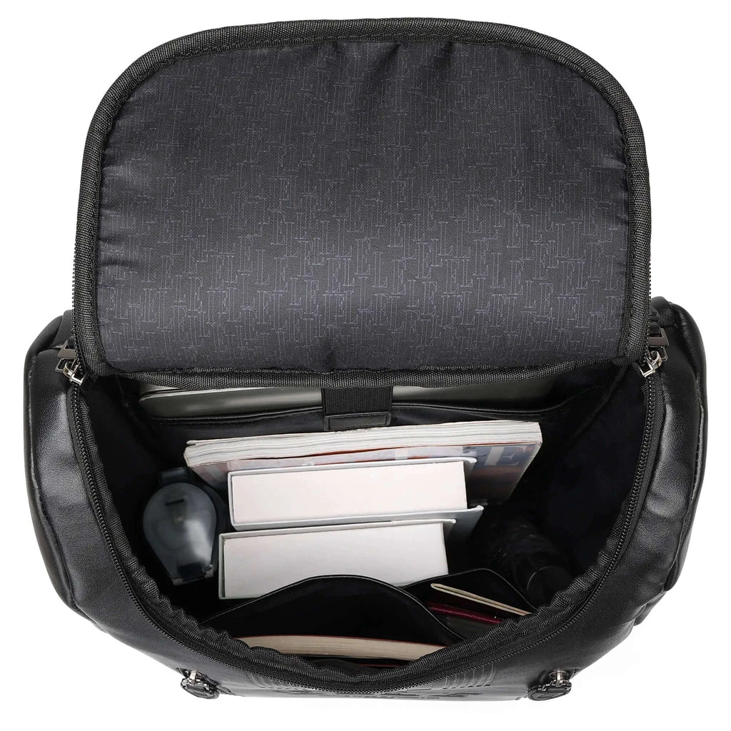 Vegan Leather Backpack – ELLE Roamer 22L Travel & Work Bag