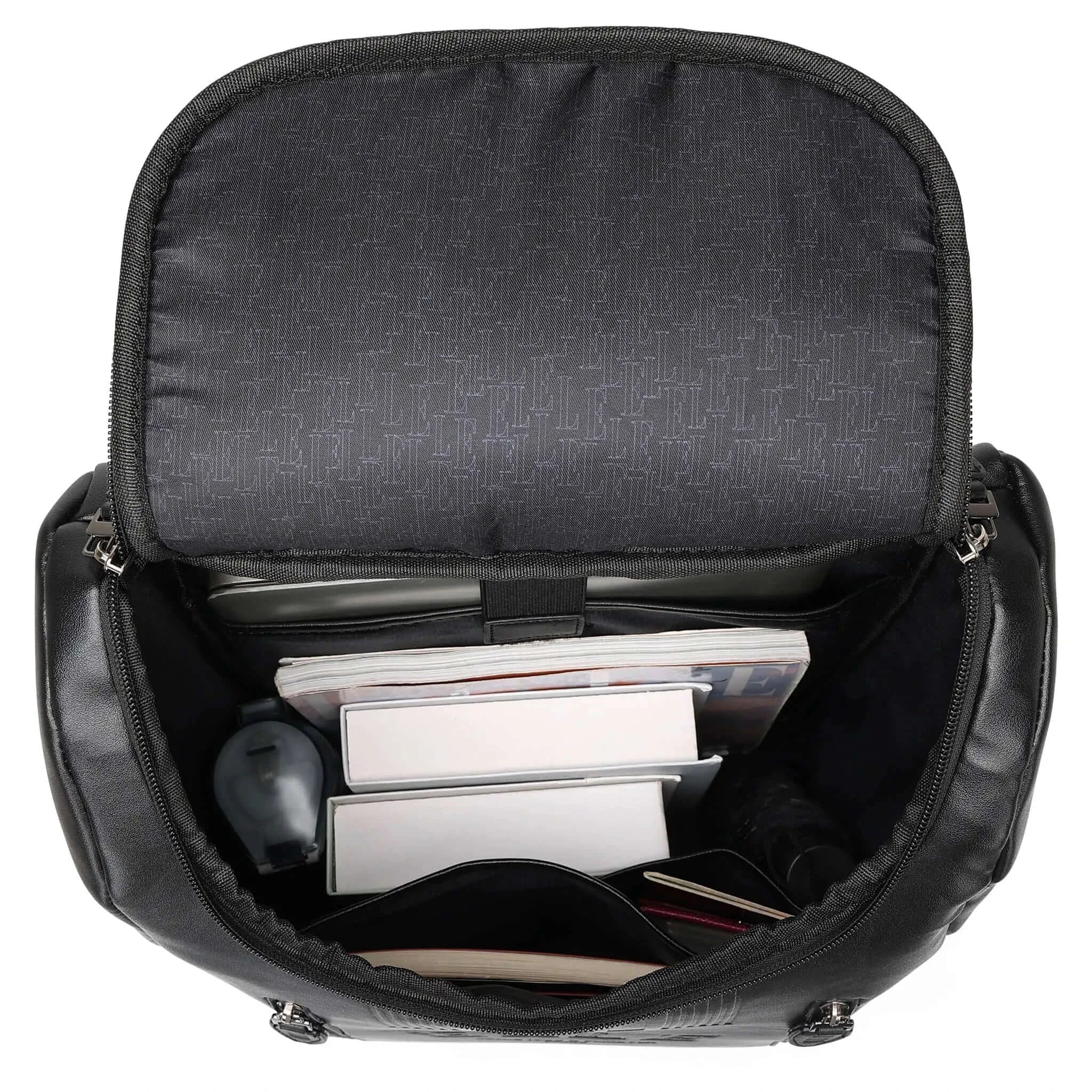 Vegan Leather Backpack – ELLE Roamer 22L Travel & Work Bag
