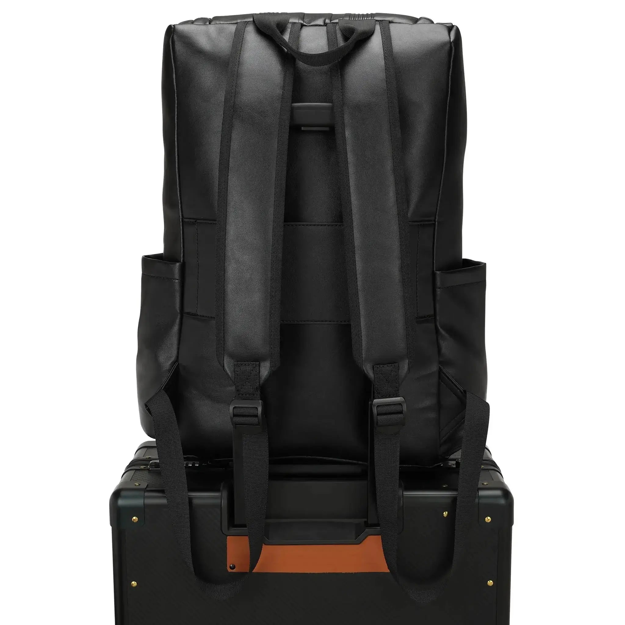 Vegan Leather Backpack – ELLE Roamer 22L Travel & Work Bag