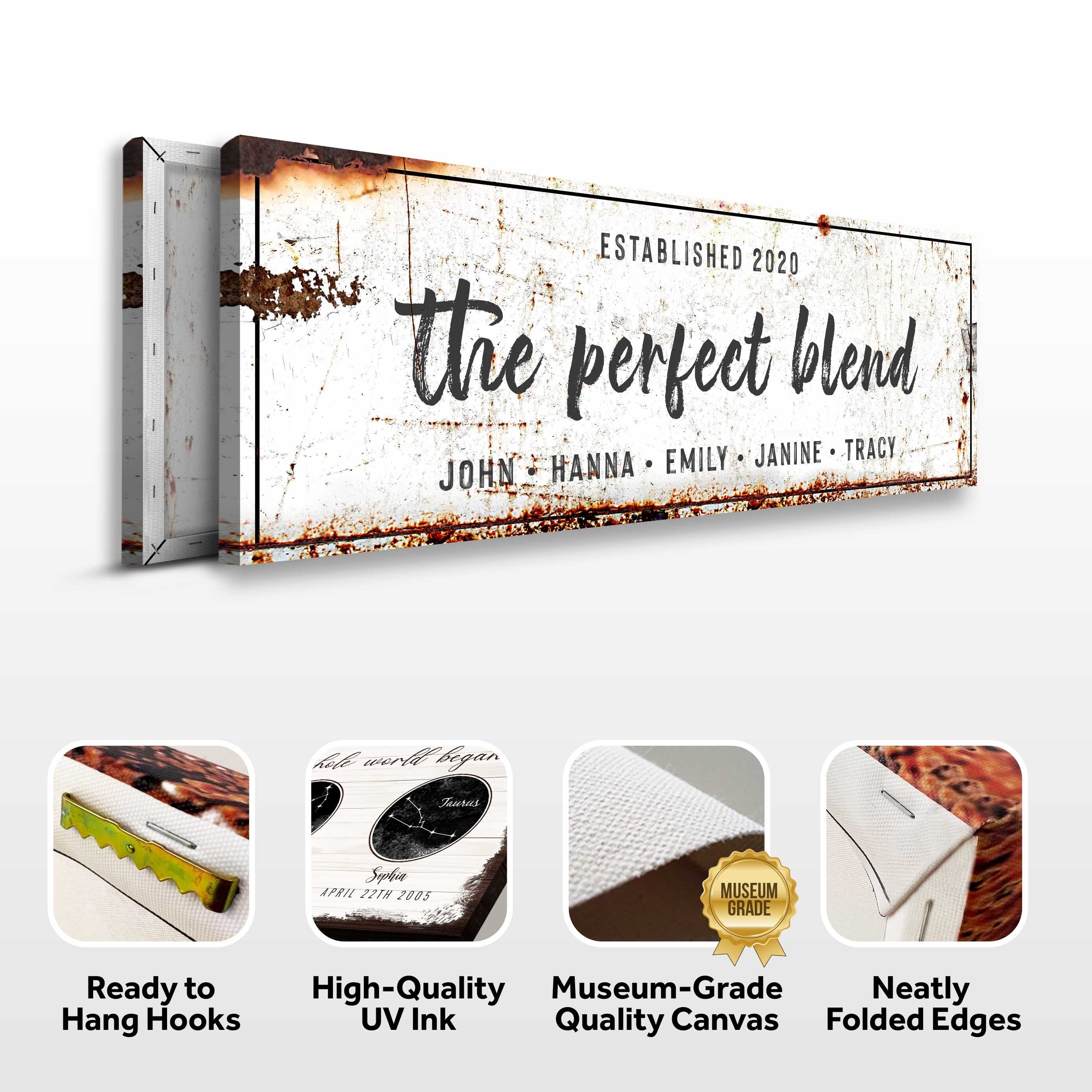 The Perfect Blend Sign
