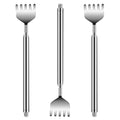 3pcs 20" Telescopic Back Scratcher Stainless Steel Extendable Bear Eagle Claw Massager
