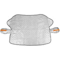 Car Windshield Snow Cover Windproof Magnetic Car Windscreen Cover Frost Ice Protection with Side Mirror Protector 5 Magnets for Most Vehicles