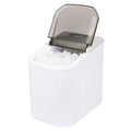 Self-cleaning Electric Ice Maker: 33LBS/24Hrs, Bullet Ice, for Home Kitchen, Office, Party