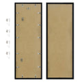 2 Packs 36.8x12.4in Picture Wall Frames Display Panoramic Photo Frame Gallery Poster Frames with Clear Plexiglass MDF Backboard for Family Photos Wedd