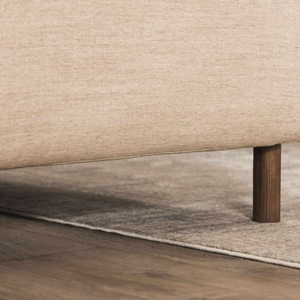 Fallin Gray Thick Luxe Abstract Striped Rug