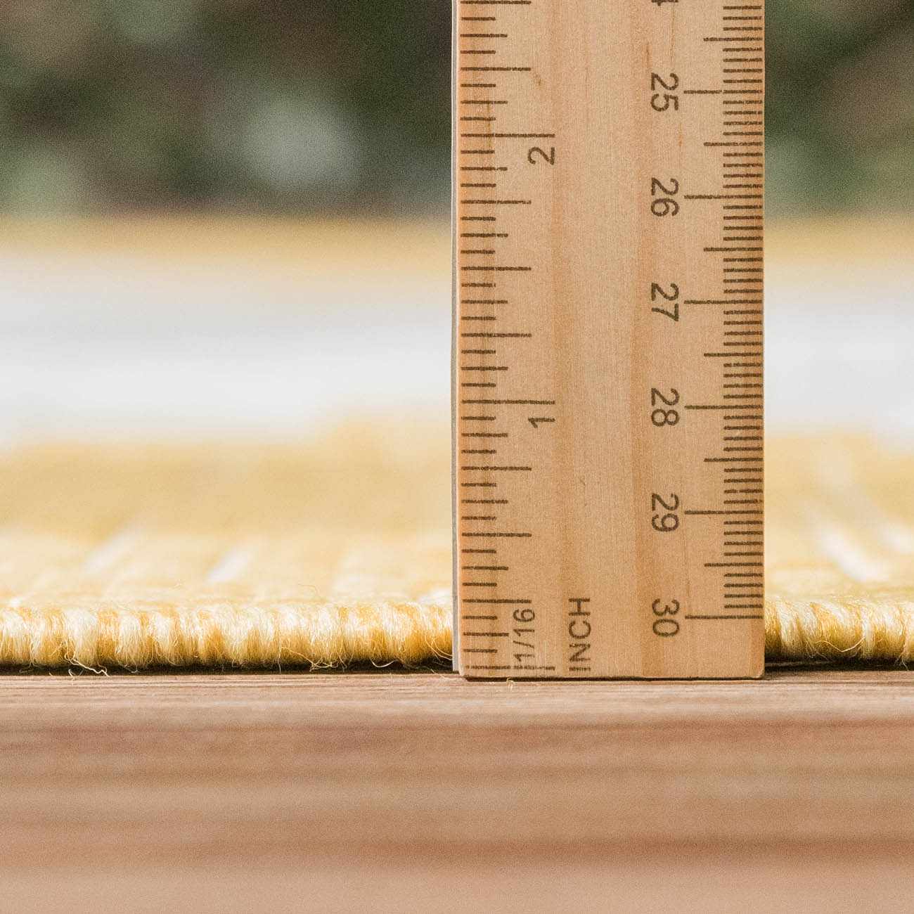 Djugun Yellow Outdoor Rug - Clearance
