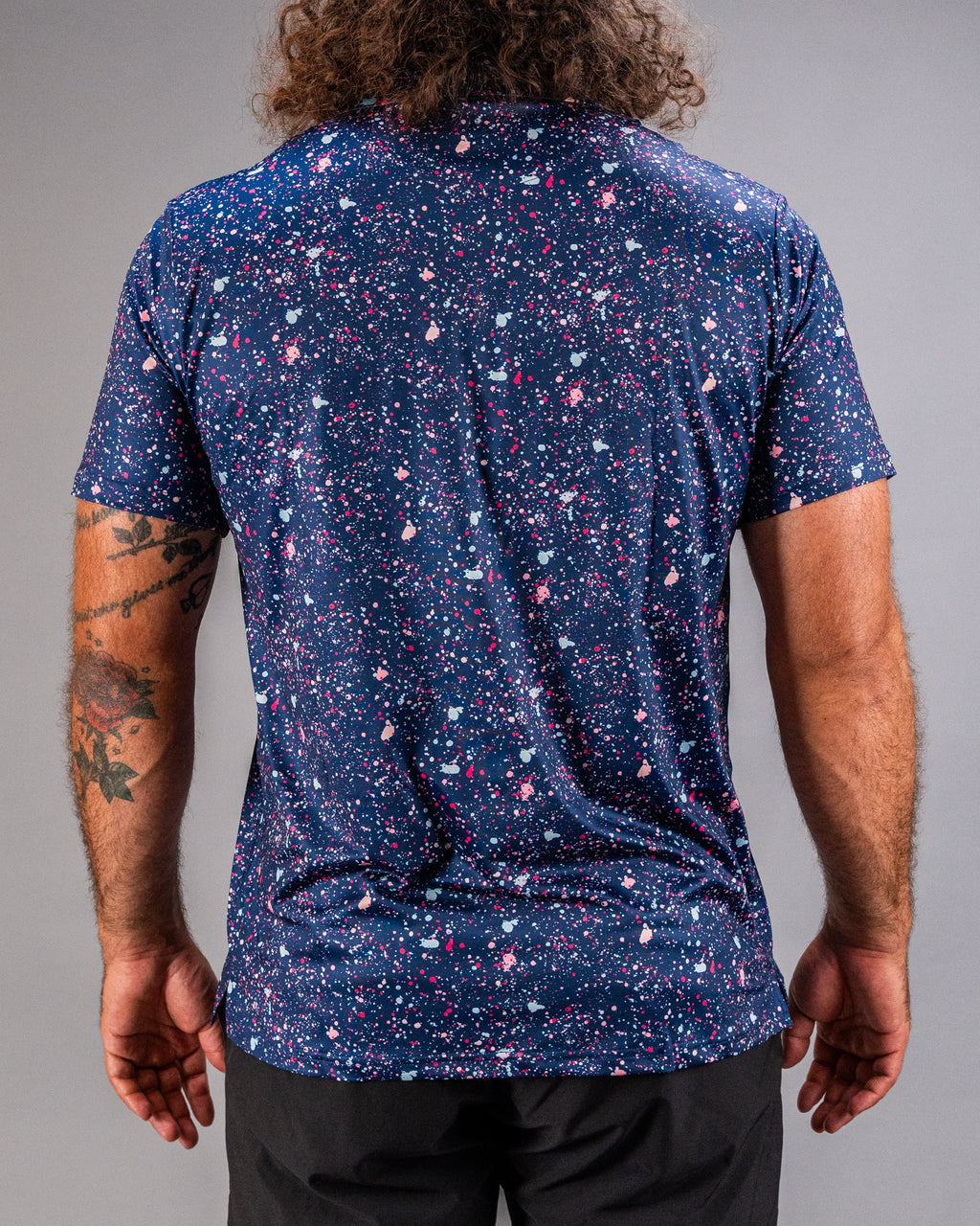 Blue Splatter