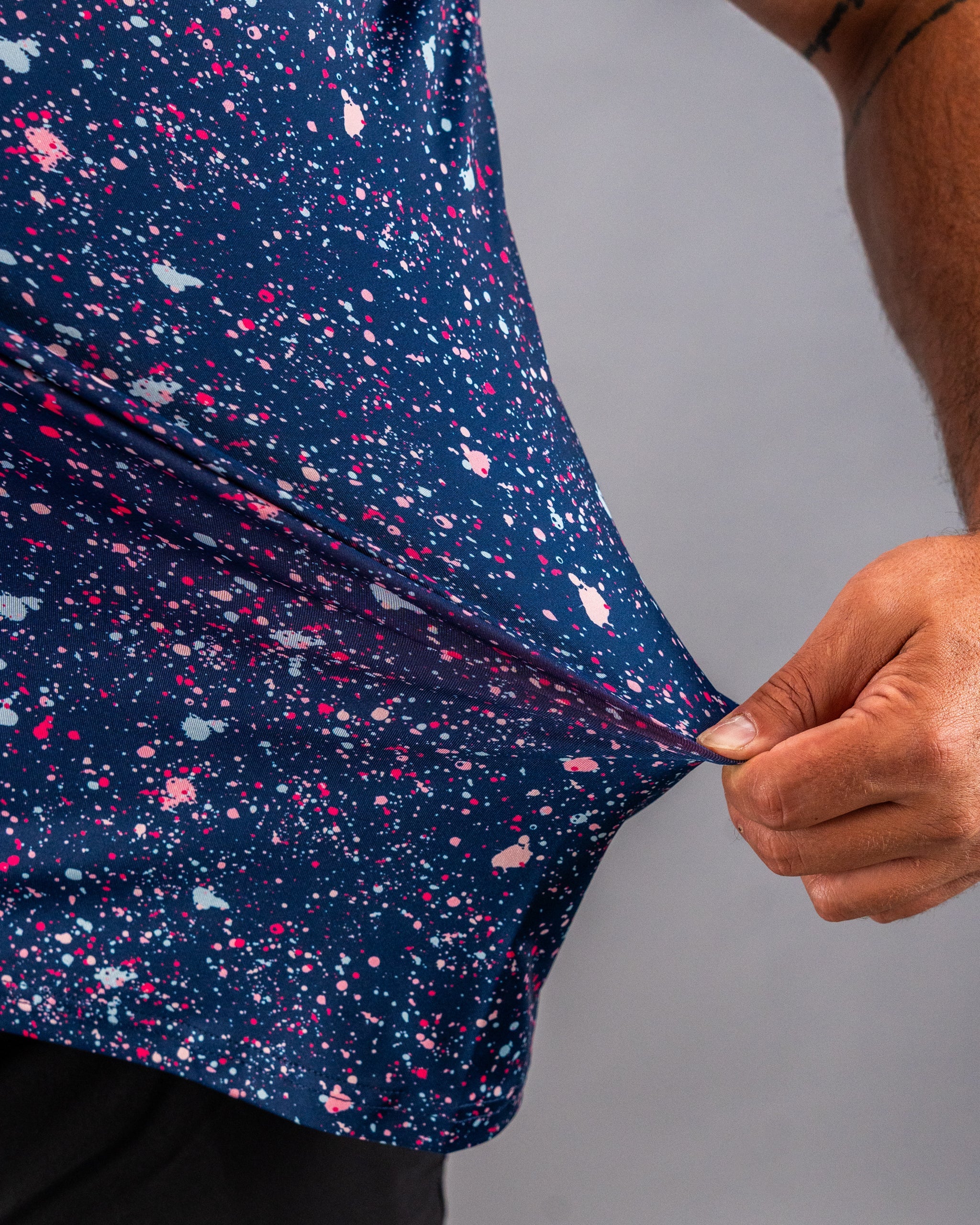 Blue Splatter