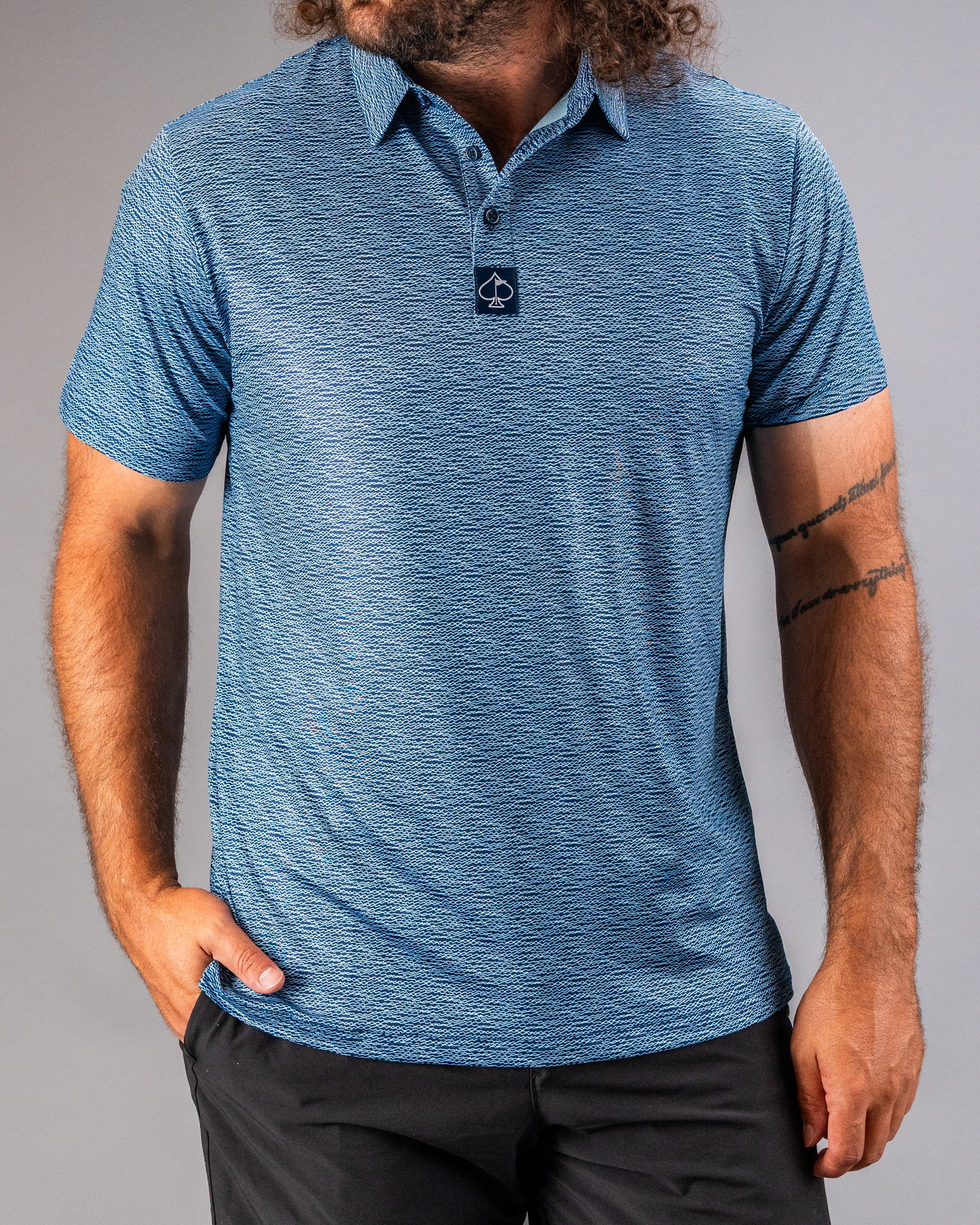 Squiggle Blue