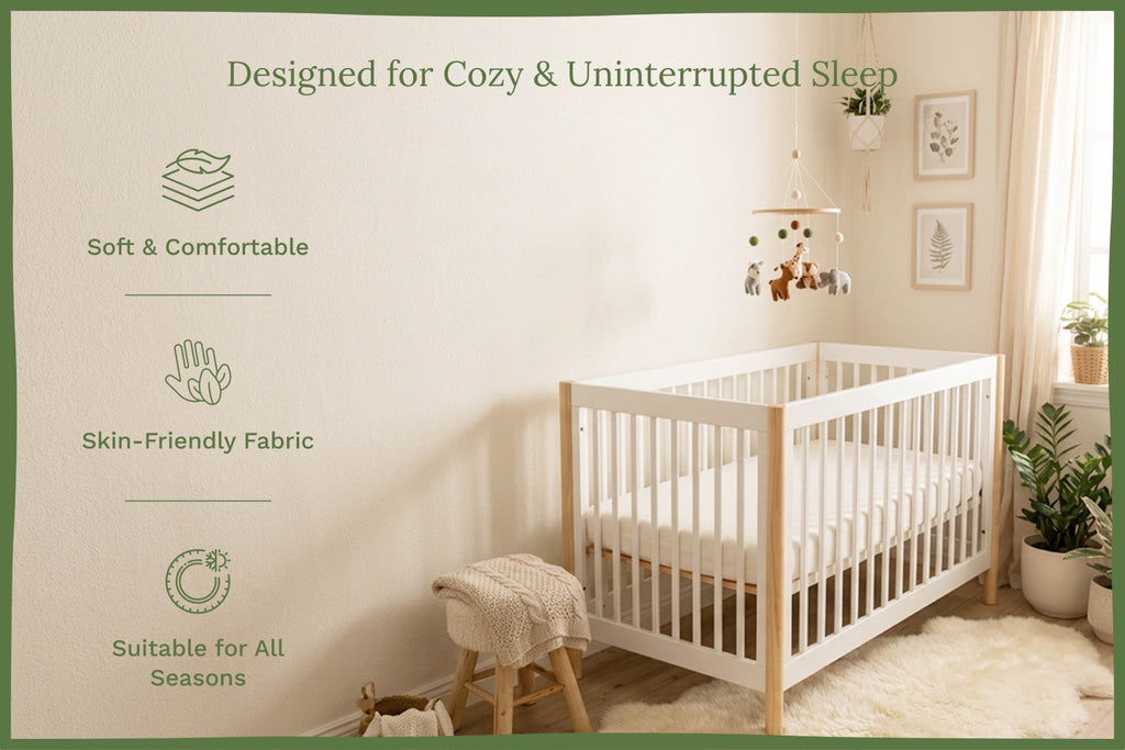 Sateen Baby Crib Sheets