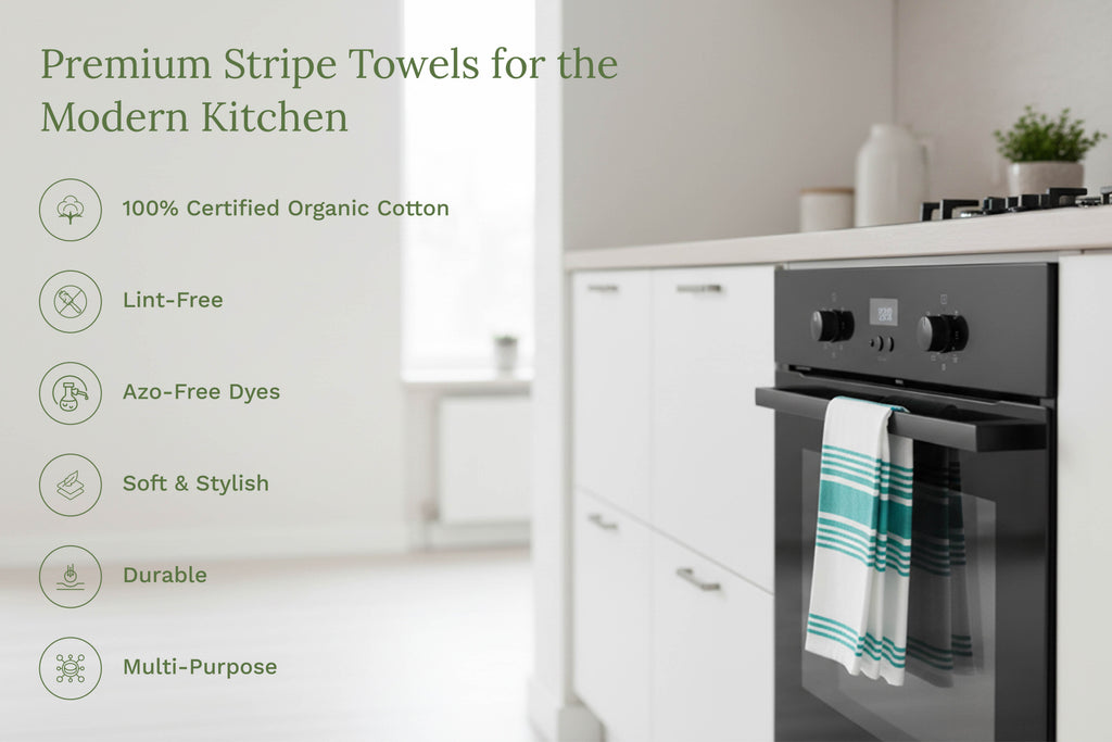 Striped Kitchen Towels